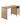 Bureau Industriel 1 Porte 1 Tiroir Loft