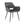Chaise en velours gris anthracite - ARON