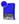 Spannbettlaken Jersey blau 140 x 200 cm