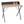 Bureau en bois et métal Brice Gris