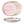 Rosa Marmor Teller Goldrand (4er Set)