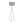 Dreibein Lampe grau