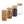 Lot de 4 bocaux en verre avec couvercle