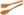 Fackelmann Salatbesteck 30cm Oliven-Holz