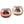 Photophore boule en verre antique (Lot d