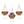 Suspensions plante 3 pots fibres de coco