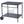 Grillwagen aus Stahl 70 x 50 cm