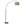Stehlampe LED-geeignet Bogenstandleuchte