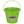 Seau en Zinc Vert pour enfant 18,5x15cm