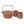 Teekanne 50 cl mit 2 Tassen, 200 ml