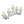 Chandelier 5 bras antique en lot de 1