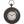 Horloge en métal et verre