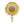 Haken aus Recyclingmessing "Sonnenblume"