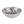 Coupelle berry 16,5 cm or x6