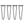 4 x 2 Streben Hairpin-Tischbeine 40.5cm