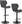 Barhocker Jonas (2er Set)