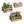 Holz Blumenkasten Zaunoptik 3er Set