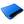 Laptopkissen mit Handauflage Blau