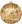 Gold matt 10cm Glaskugel