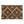 Kokos Fußmatte mit geometrischem Muster