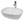 Waschbecken Ovalform 505x385x135 mm weiß