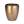 Vase en métal d é Cône 18.5 cm