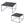 Set de 2 tables  es carrées de côtés 70