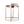 Beistelltisch Kupfer und Glas