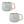Graue Marmor Tasse Goldhenkel (2er Set)