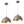 Lot de 2 Lampes à Suspension Toulon