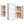 Scaffale con anta a specchio Lindholm I