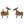 Decoratie Rendier (set van 2)