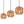 Hanglamp Gina I