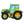 Kindergarderobe Grüner Traktor