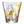 Drinkglas Bambini Bijen (set van 6)