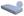 Spannbettlaken Jersey hellblau 200x200cm