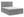 Boxspringbett BLANO 160 cm MH85 Grau