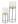 Lot de 2 Supports de Plantes Merelbeke