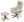 Relaxsessel M56 mit Hocker