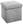 Hocker mit Stauraum COTELE, grau