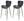 Barhocker HWC-E55 (2er Set)