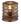 Lampe de chevet vintage en verre H24cm