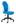 Jessi Chaise de bureau bleu, blanc.