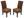 Chaise de salle à manger M69 (lot de 2)