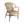 Fauteuil rotin ancien Belle époque