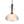 Lampada in vetro Rustic Flower Marrone