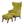 Ohrensessel Cozy Webstoff (mit Hocker)