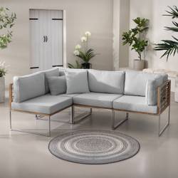 Loungeset TEAKLINE 4-teilig Kombi A
