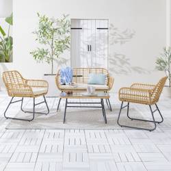 Loungeset Taroa 4-teilig