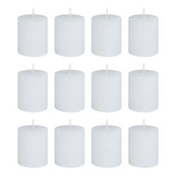 Stumpenkerze RUSTIC 12er-Set